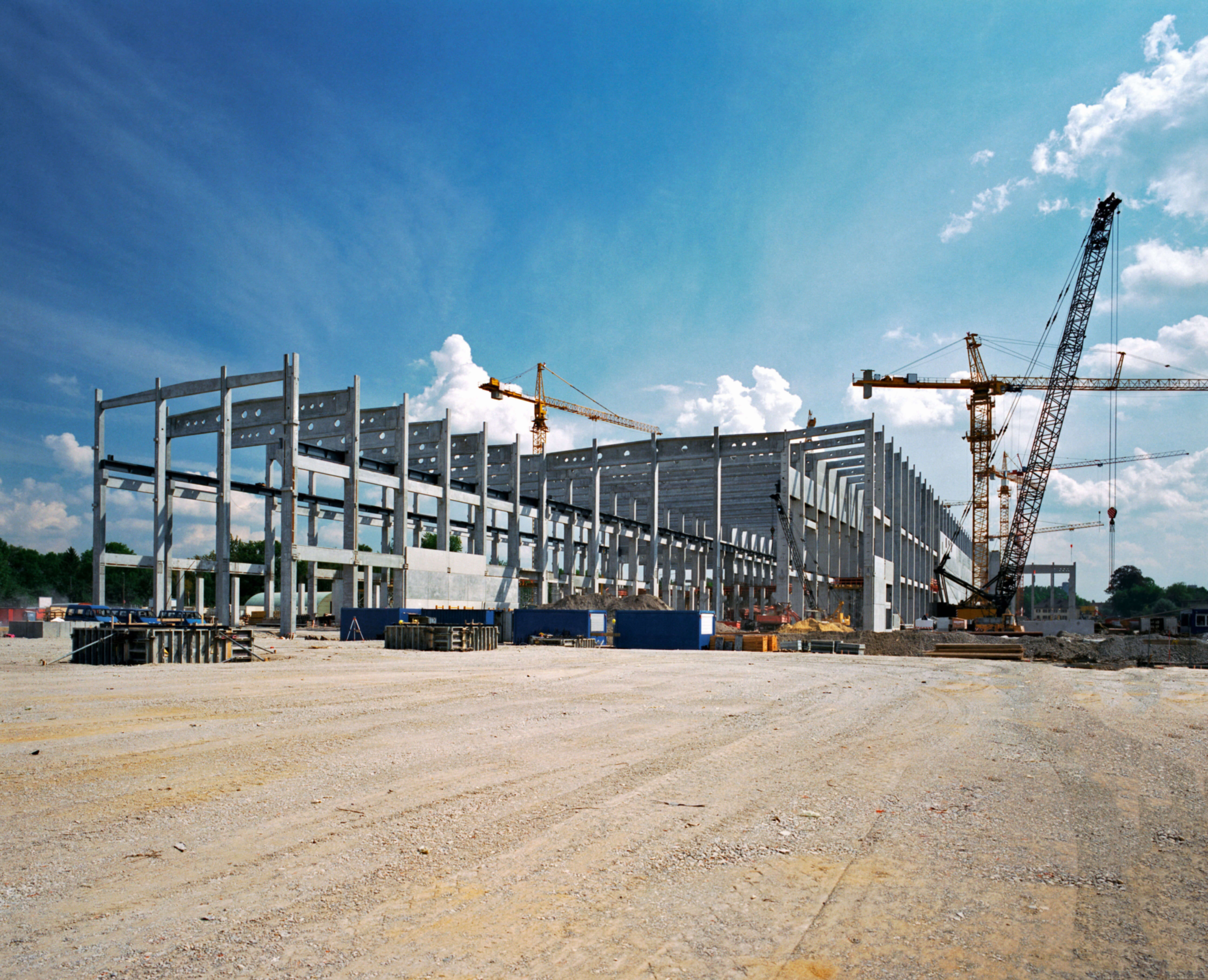 Soil infra - Structures on a construction site