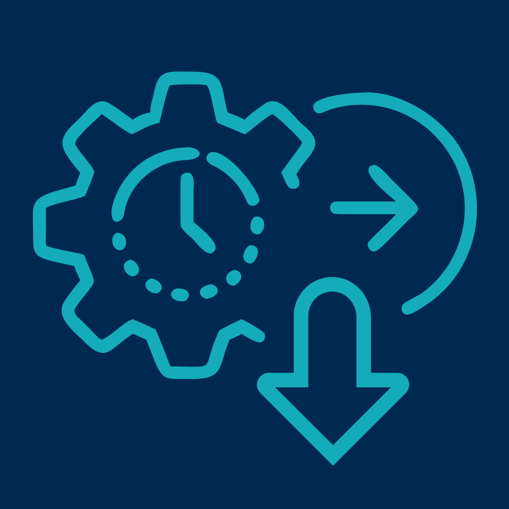 Icon FCP improve efficiency navy background web SQ HR BBA