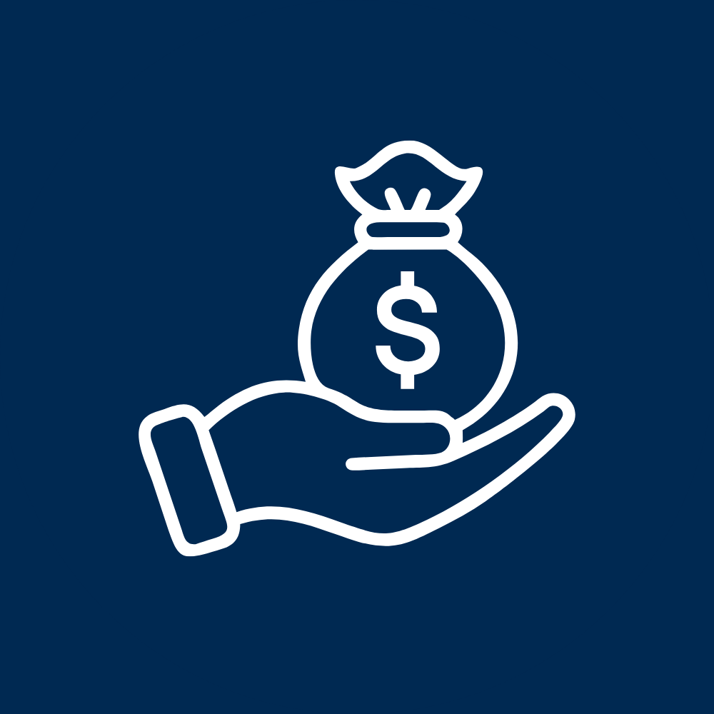 Icon service capital advisory 01 navy background web SQ HR BBA