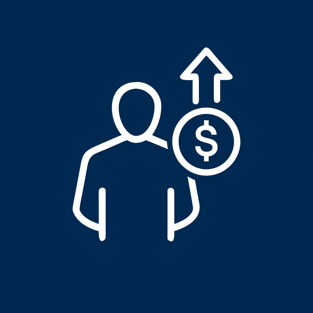 Icon service capital advisory 02 navy background web SQ HR BBA