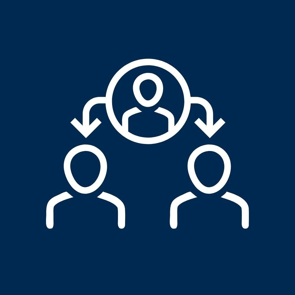 Icon LCC teams clarity navy background web SQ HR BBA