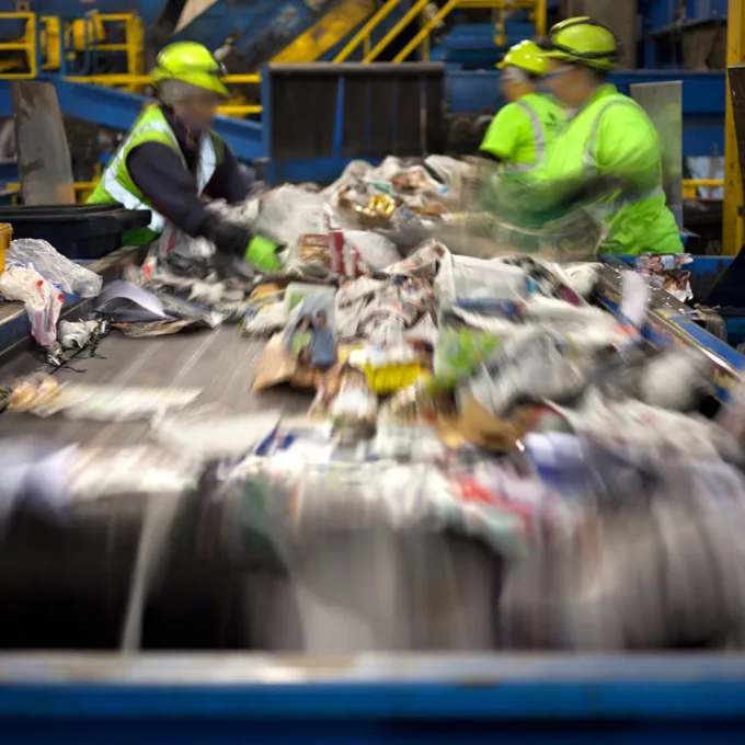 Project Page Hero household recycling plant
