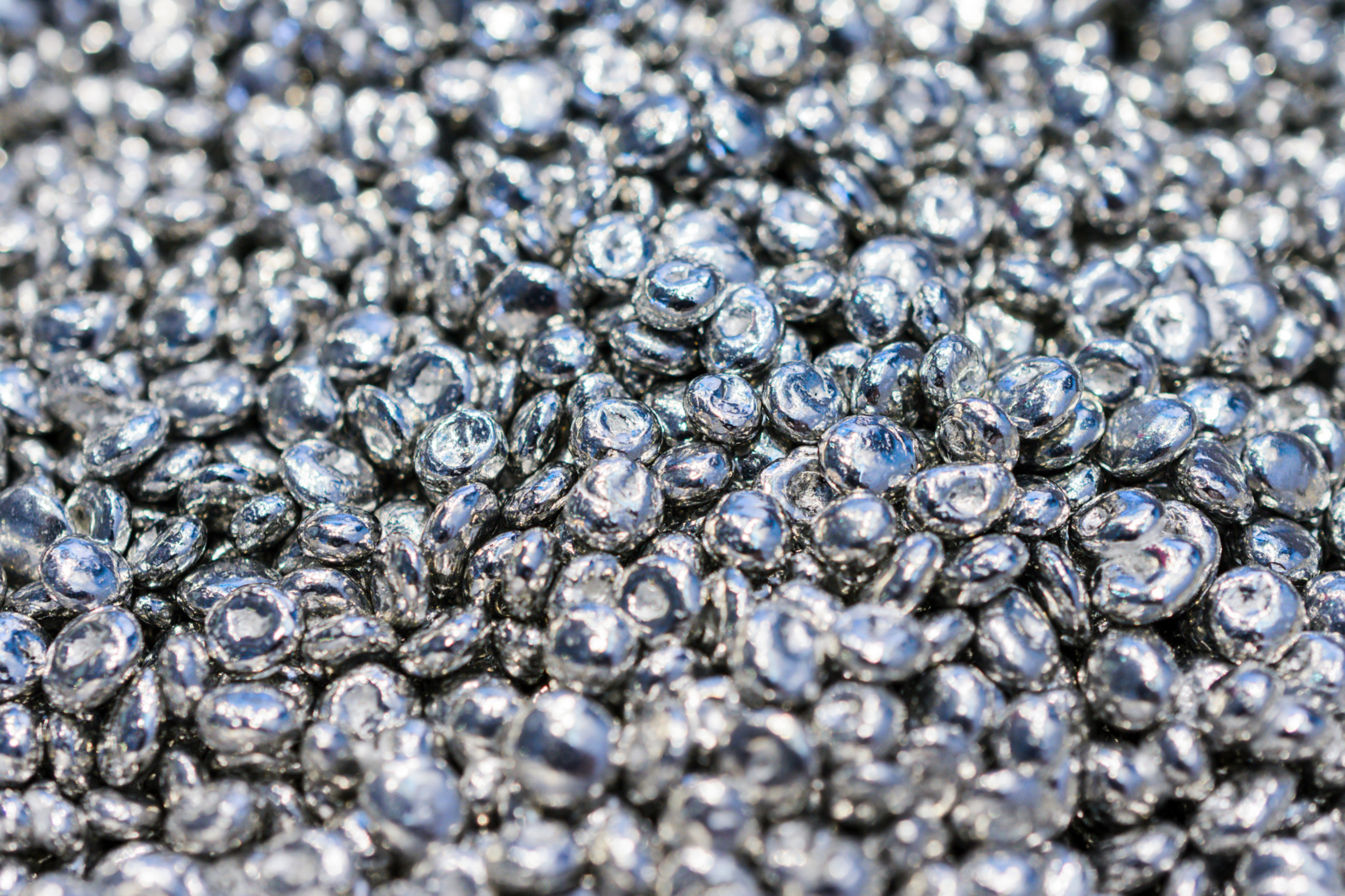 Zinc pellets