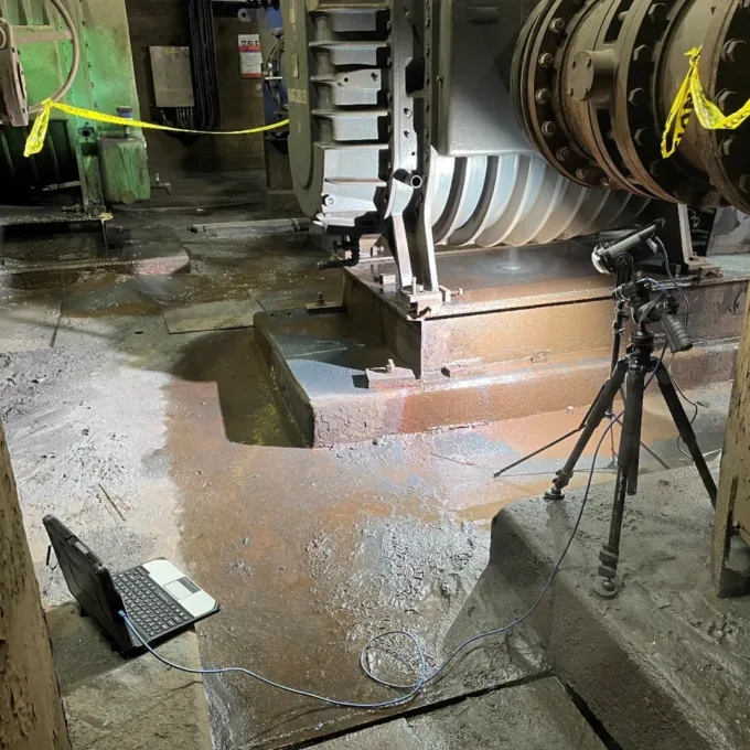 Figure2 Onsite motion amplification camera