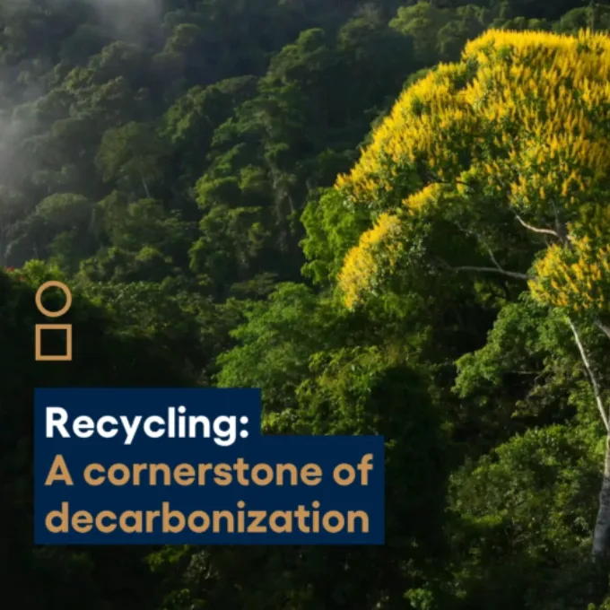 Recycling A corner of decrabonization