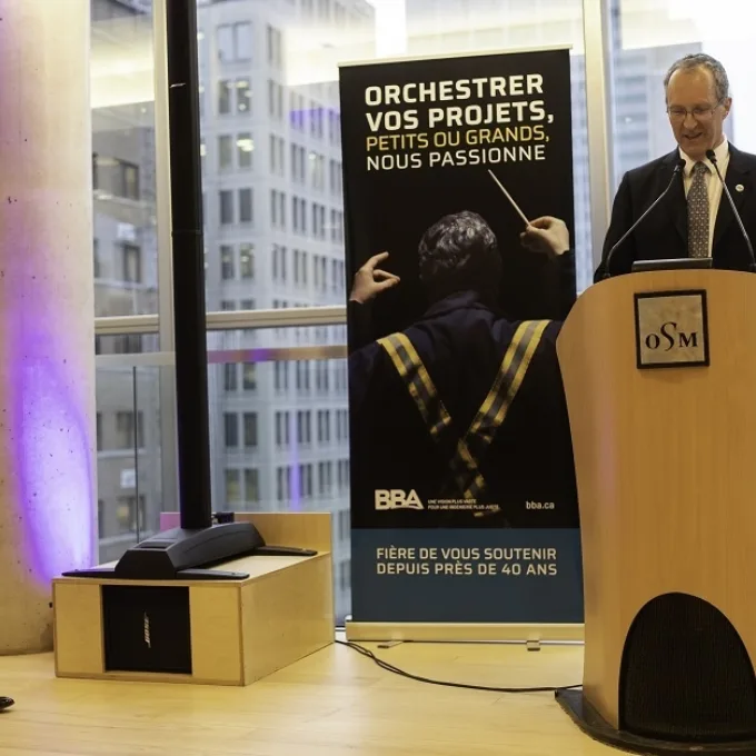 Social engagement - Sponsorship of a concert by the Montréal Symphony Orchestra (MSO), 2019