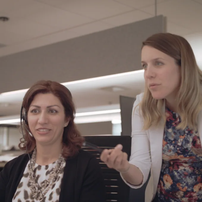 Diversity - Employees Working Computer
