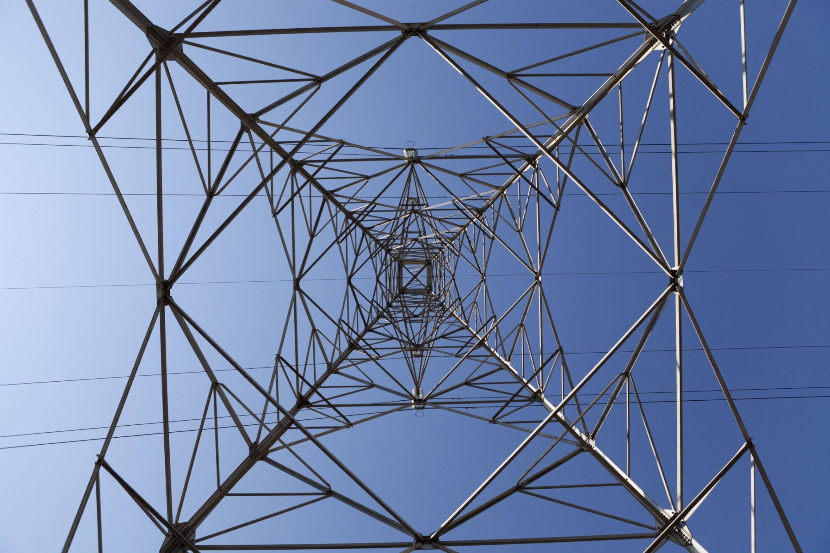 Electricity pylons