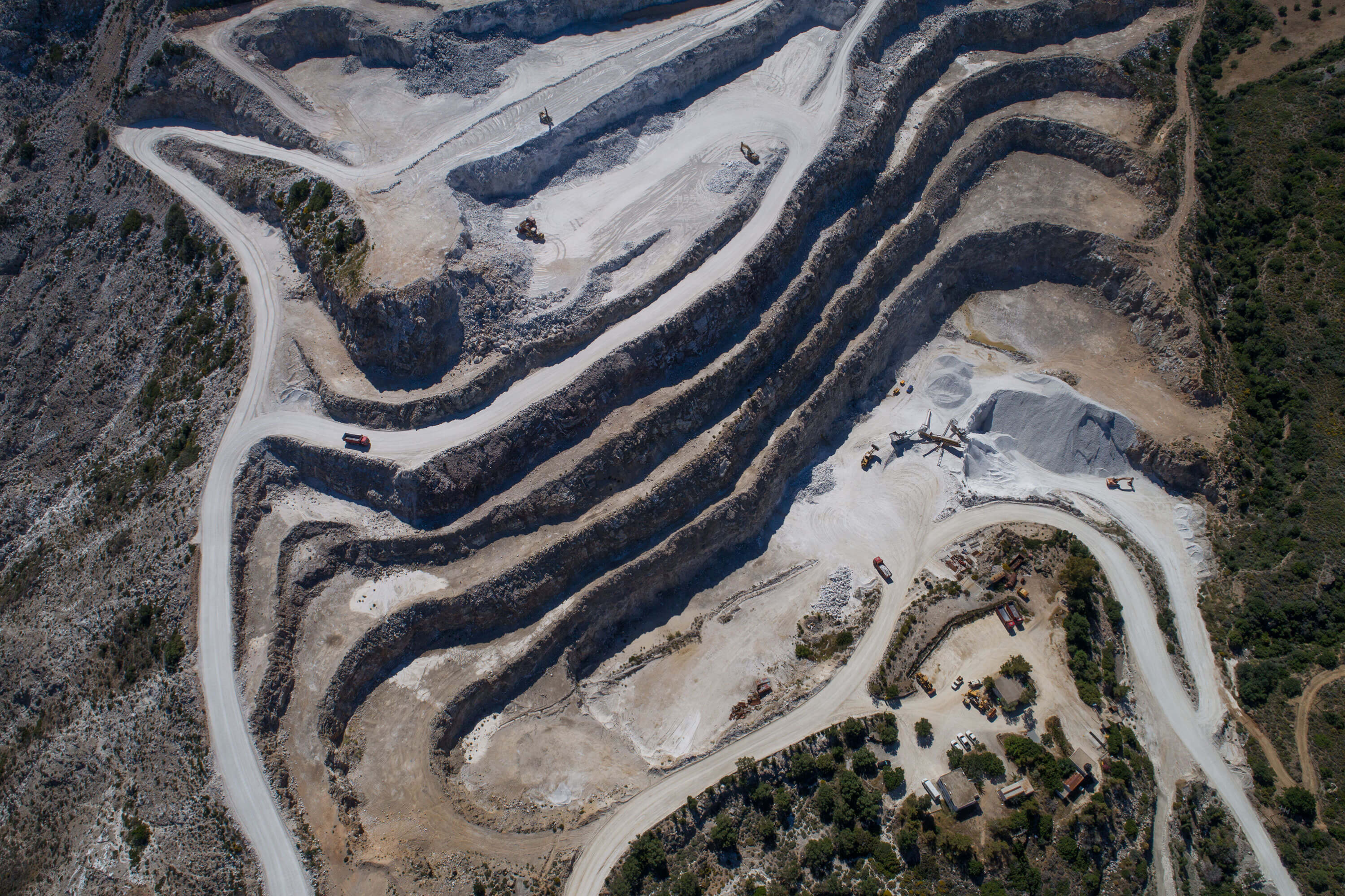 Mm open pit mine landscape aerial hz lr adobe