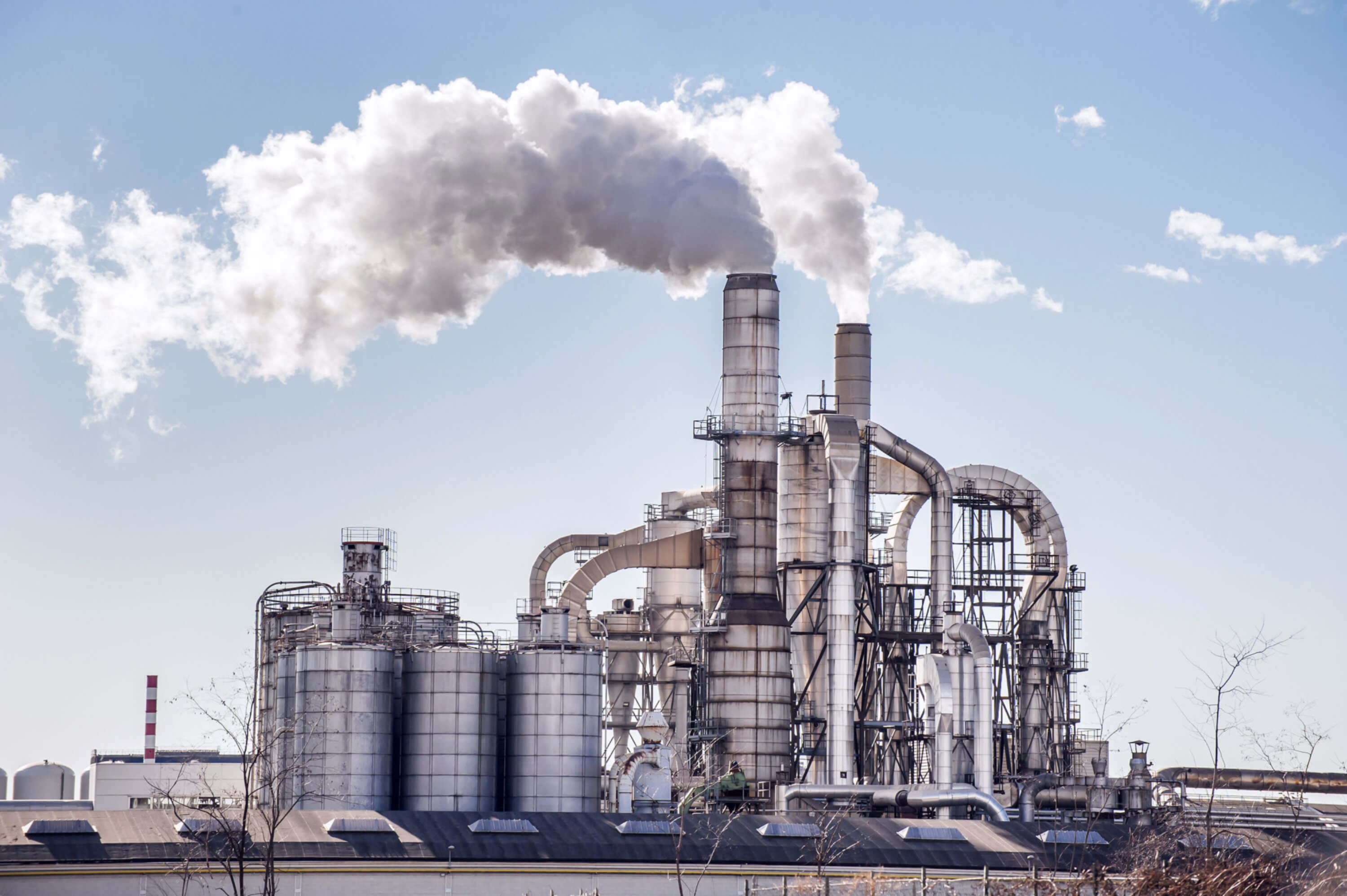 Environment - Air Quality  - Factory producing GHG